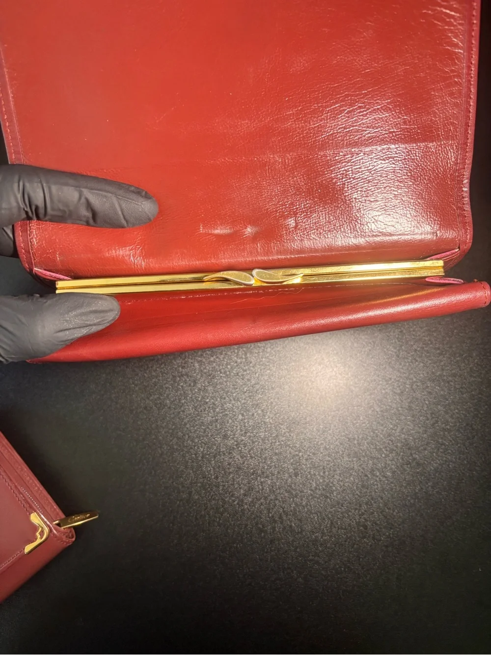 3 Cartier Wallet Bundle Mixed Condition Read Description